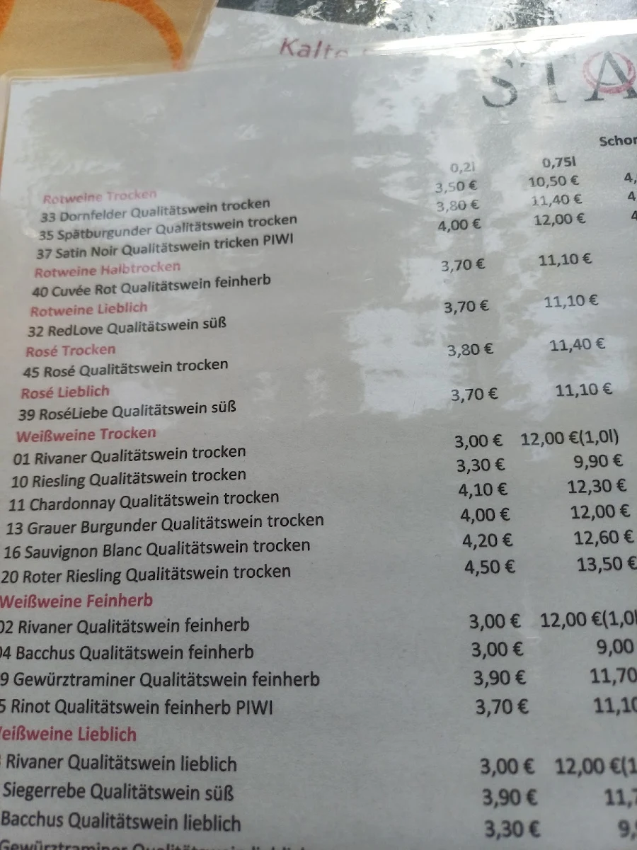 Speisekarte photo 3