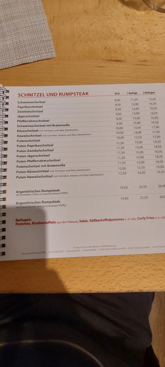 Speisekarte photo 5