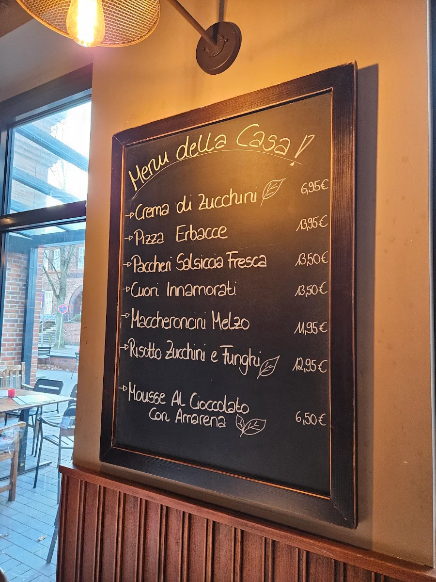 Speisekarte, L'Osteria Lüneburg