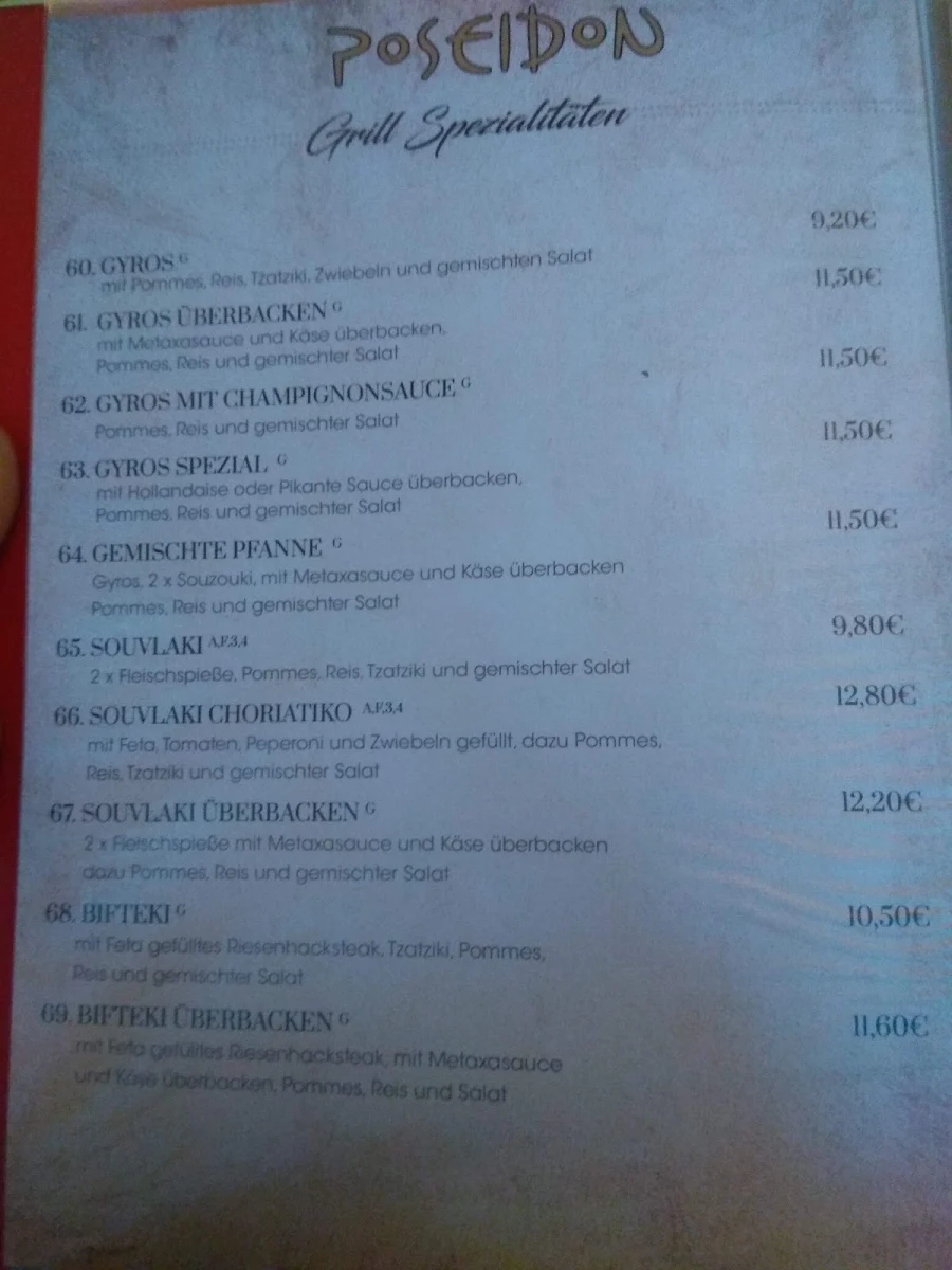 Speisekarte photo 10