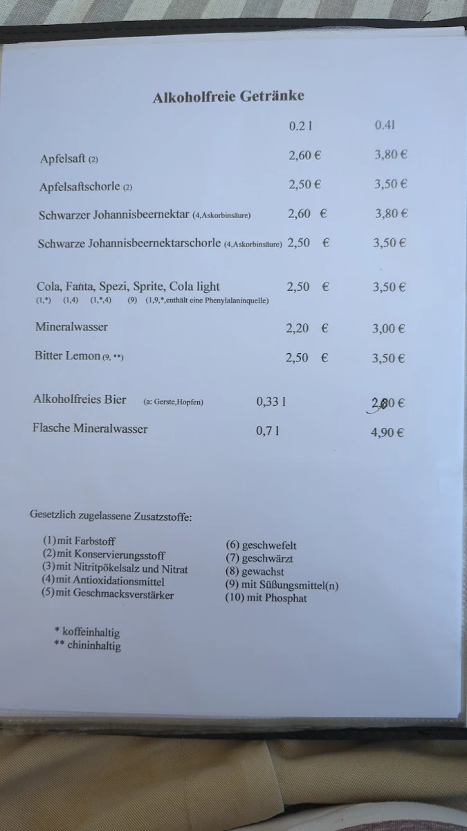 Speisekarte photo 3