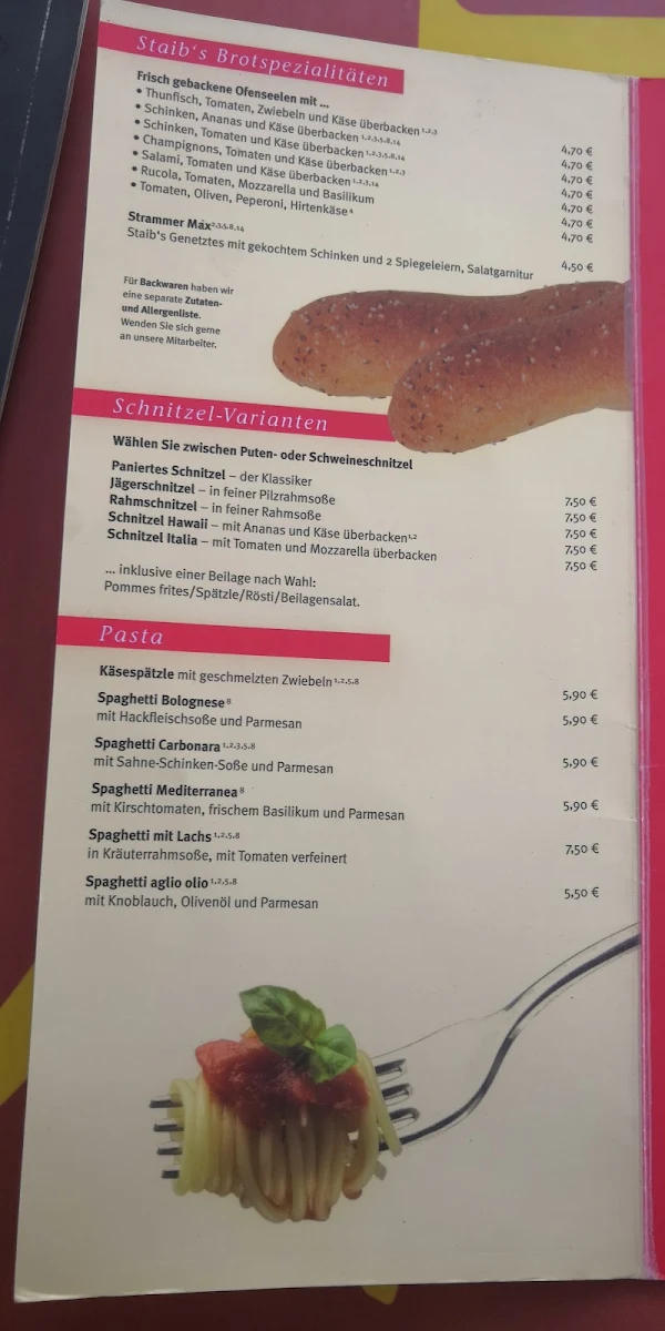 Speisekarte photo 6
