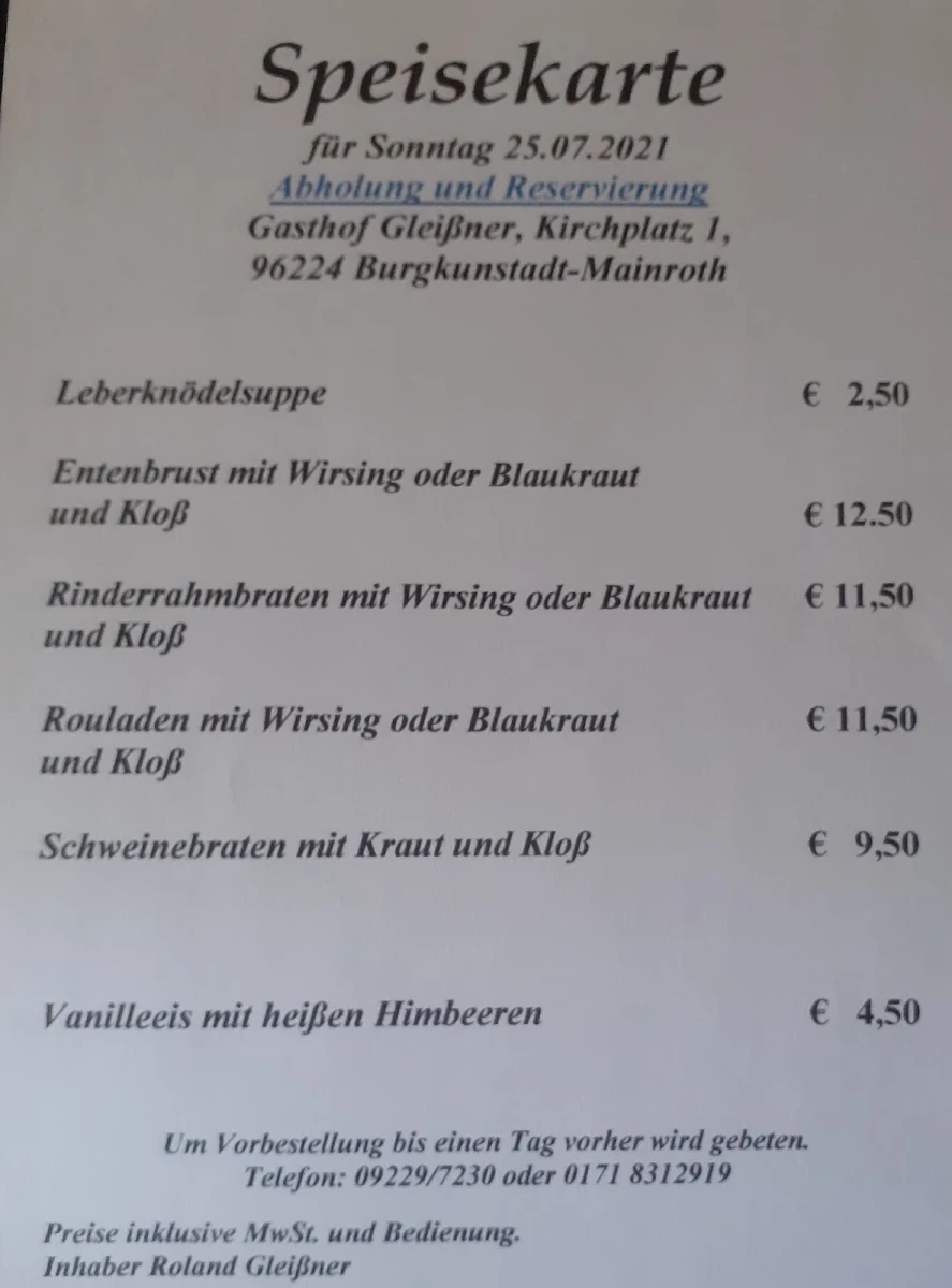 Speisekarte photo 7