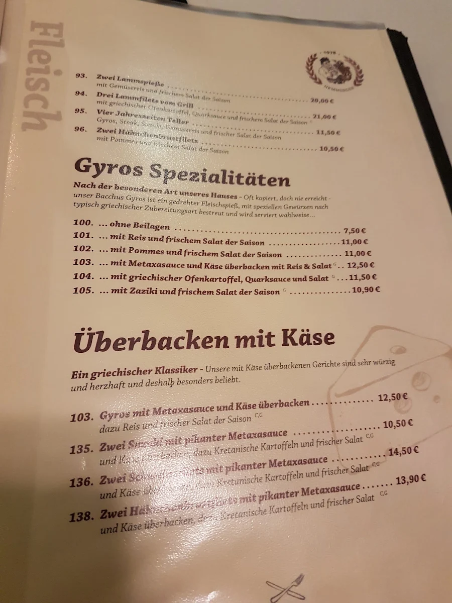 Speisekarte photo 3