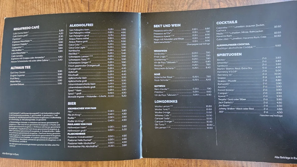 Speisekarte photo 1