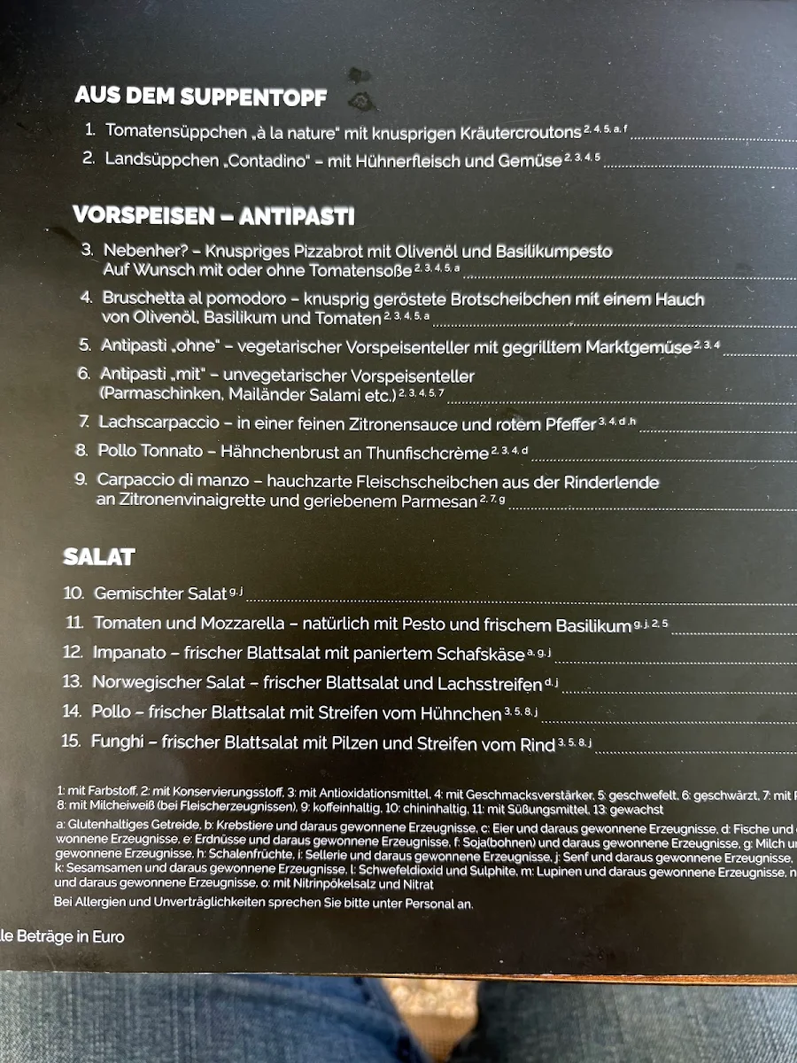 Speisekarte photo 3