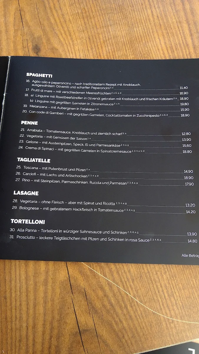 Speisekarte photo 4