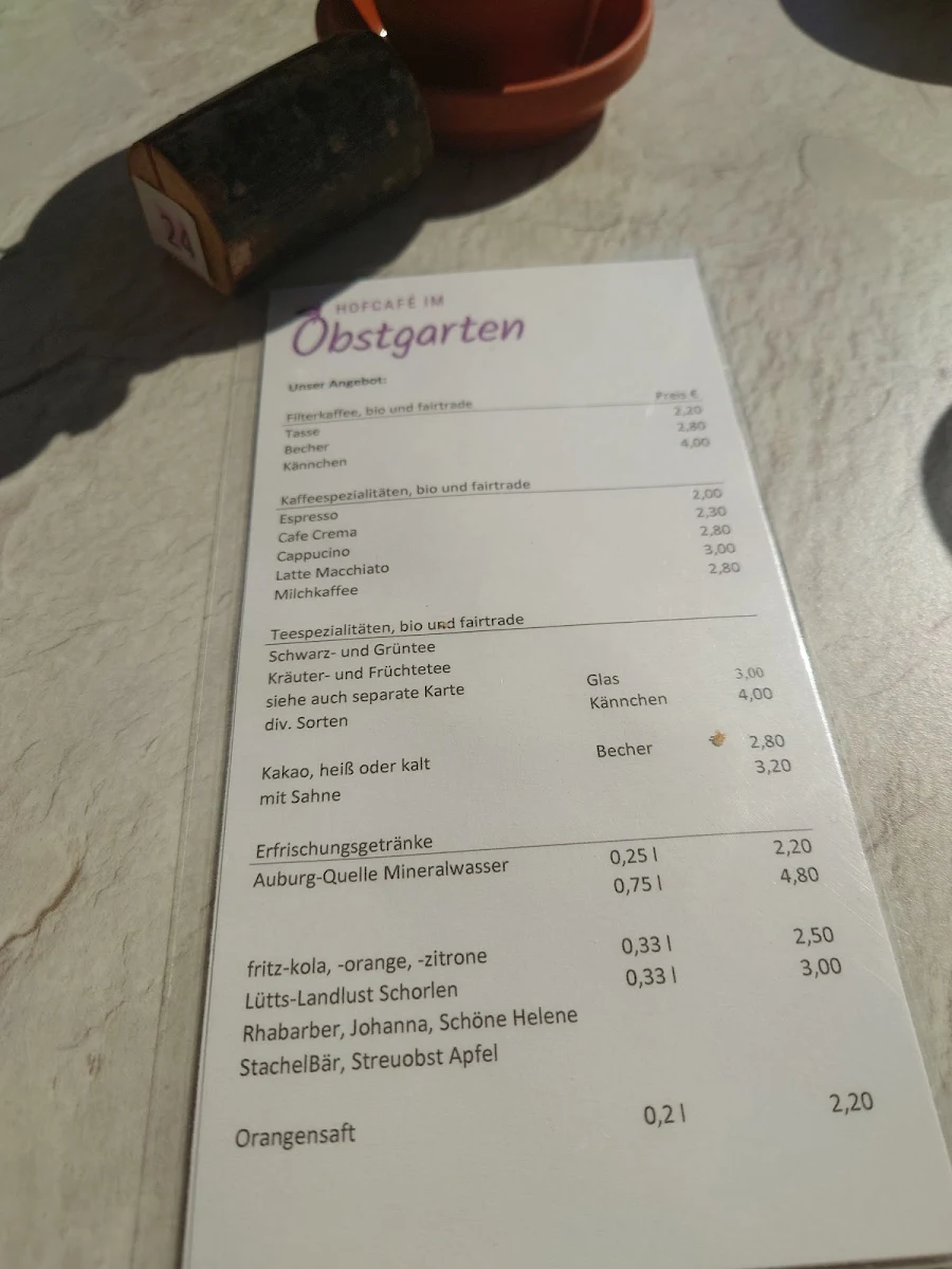 Speisekarte photo 2