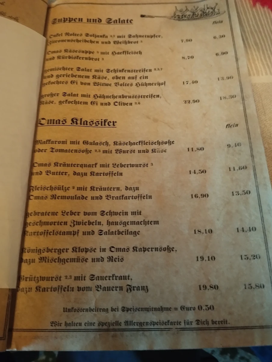 Speisekarte photo 4