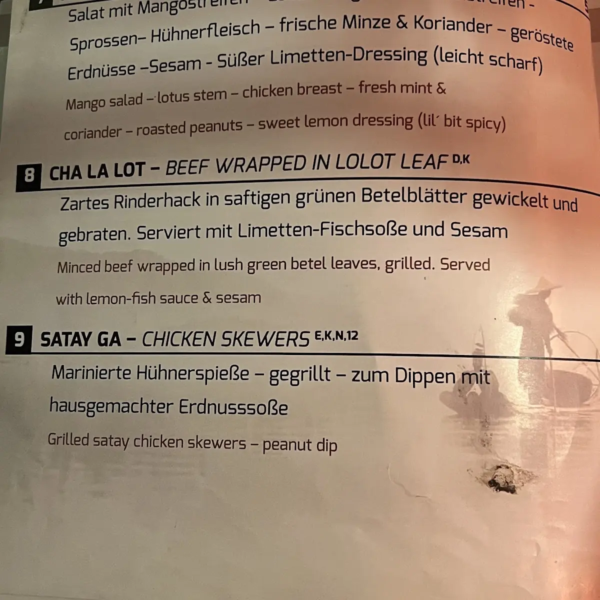 Speisekarte photo 1