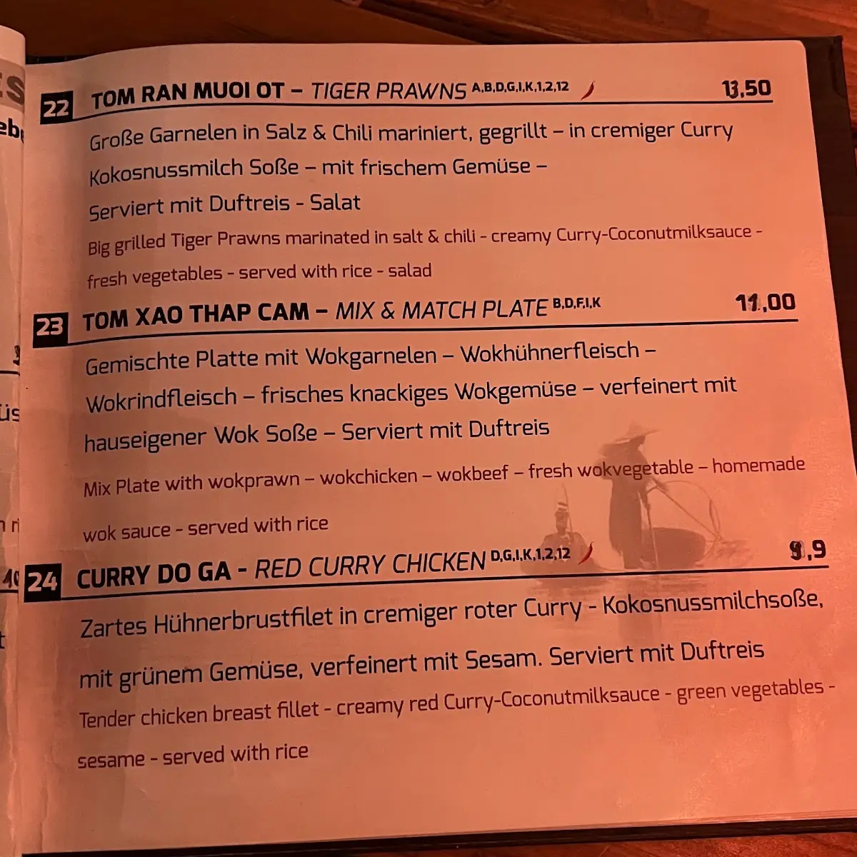 Speisekarte photo 4
