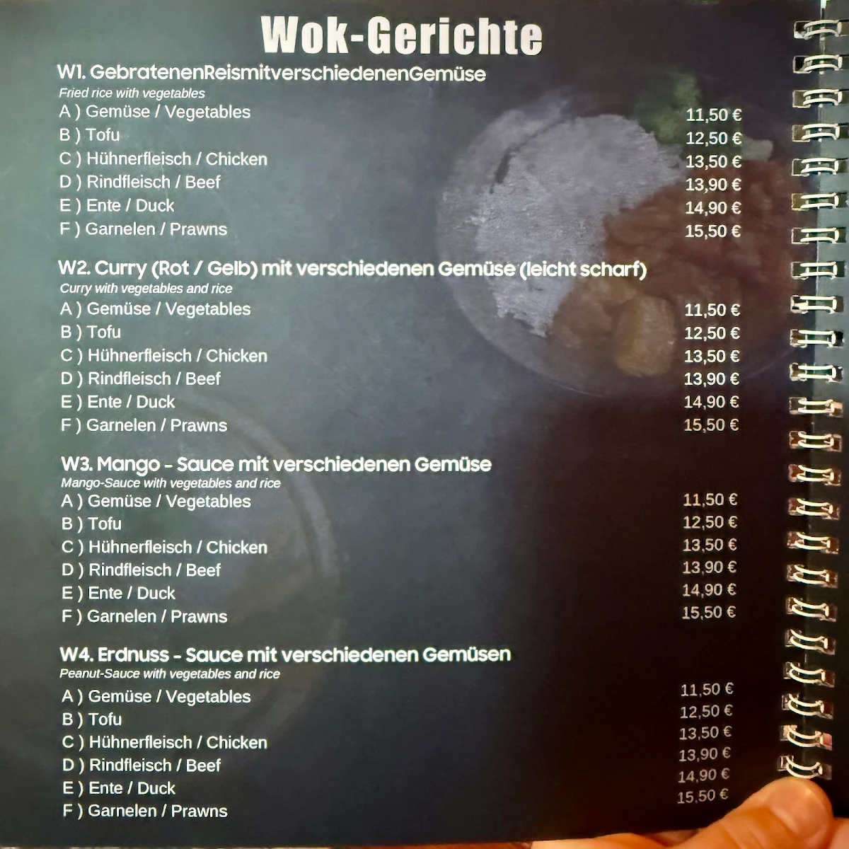 Speisekarte photo 8