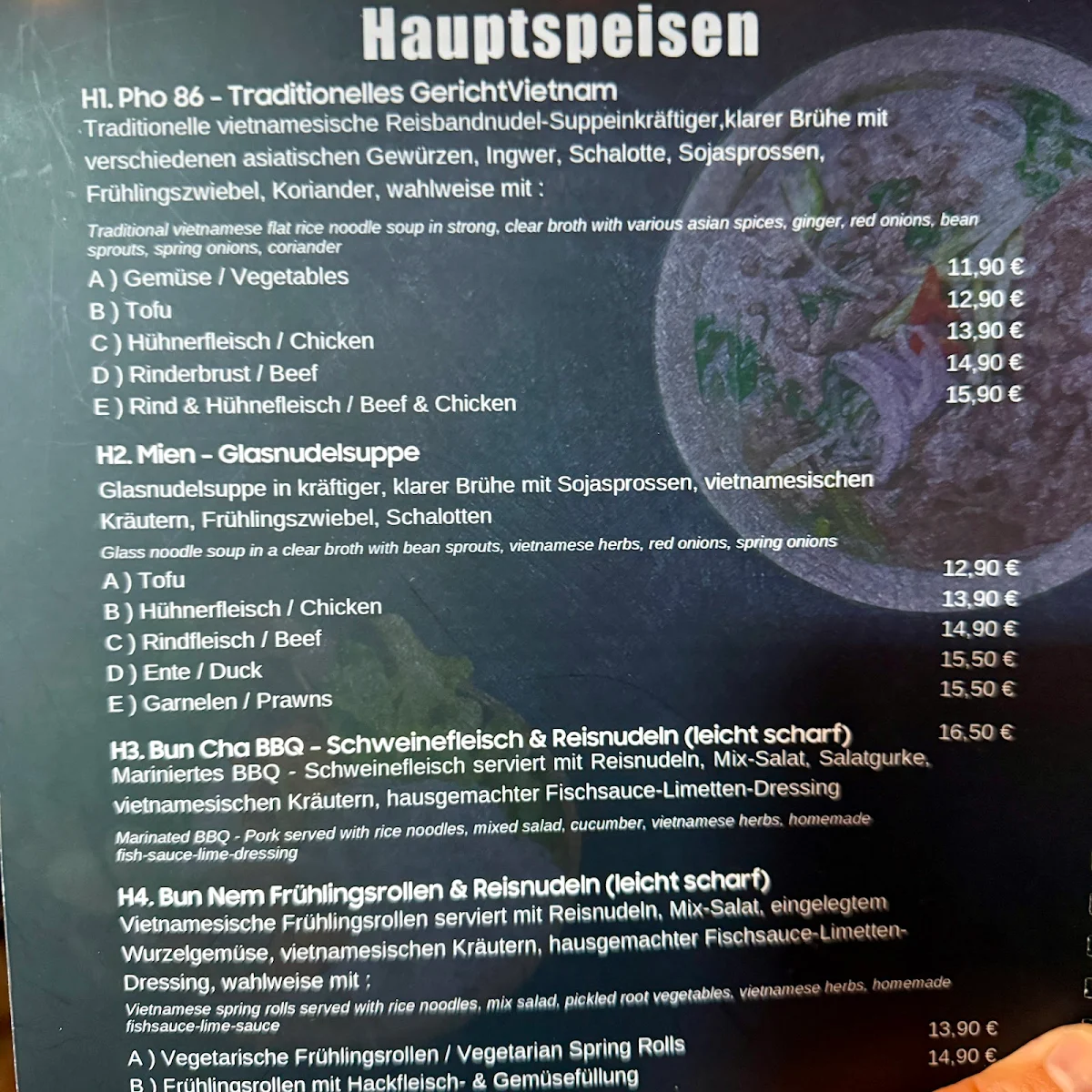Speisekarte photo 9