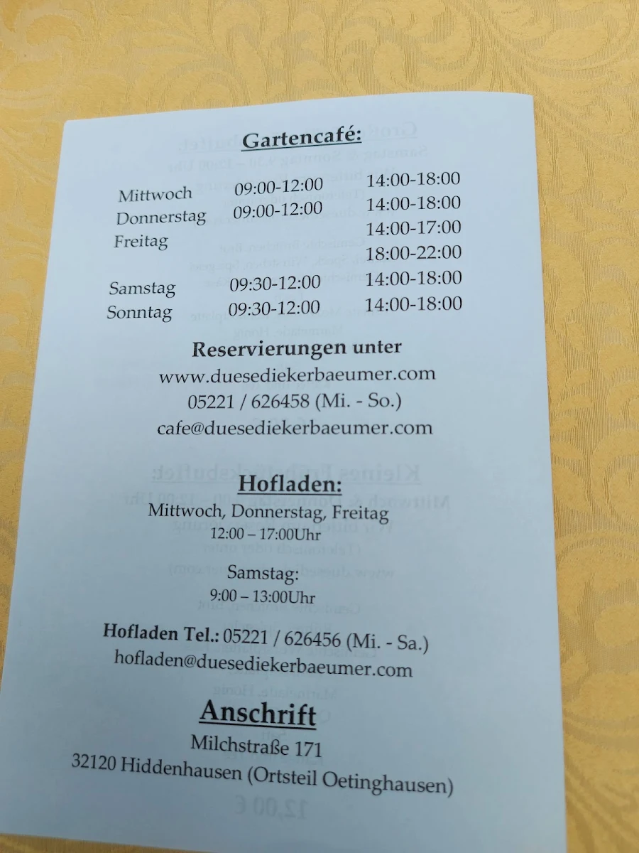 Speisekarte photo 3