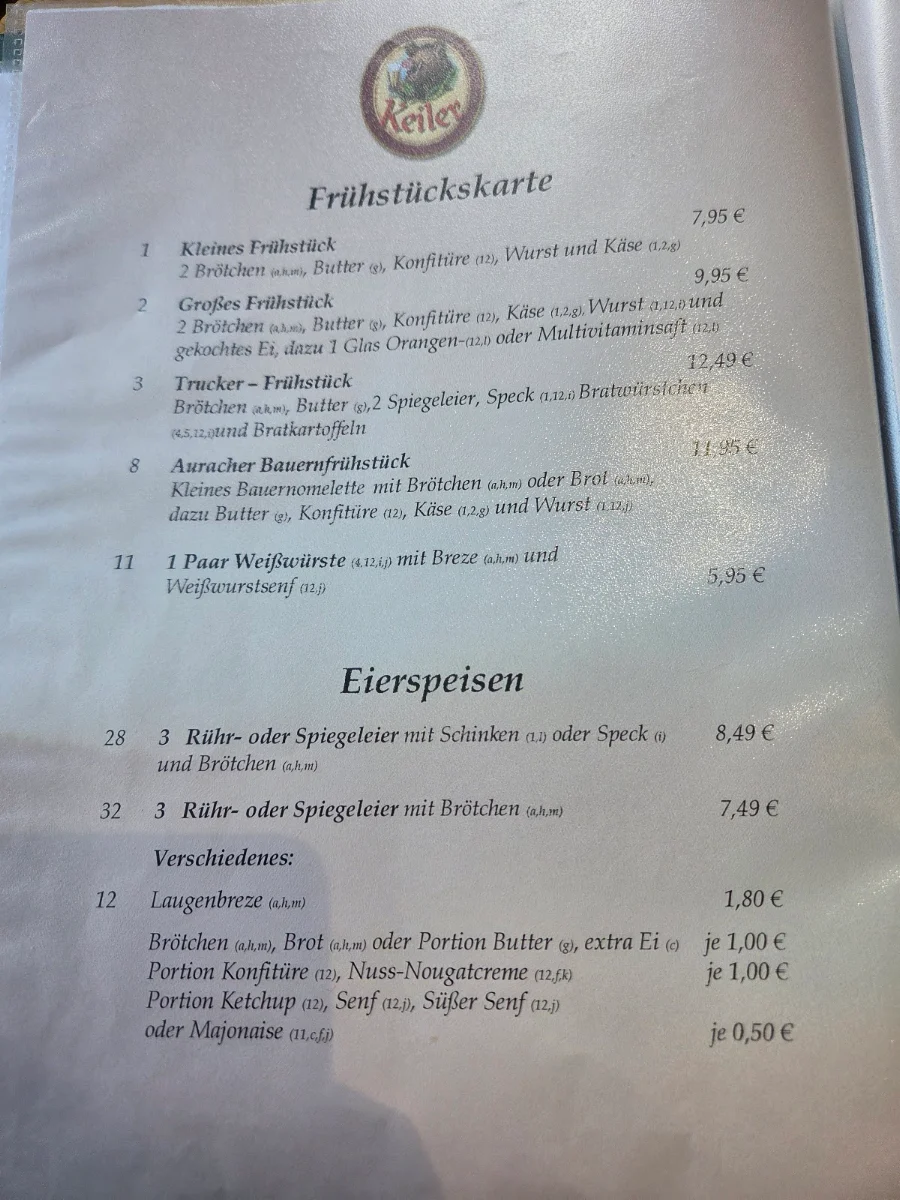 Speisekarte photo 2