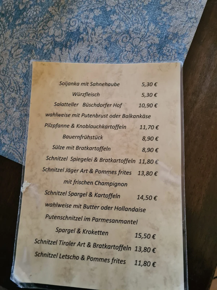 Speisekarte photo 5