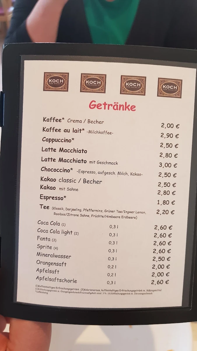 Speisekarte photo 2