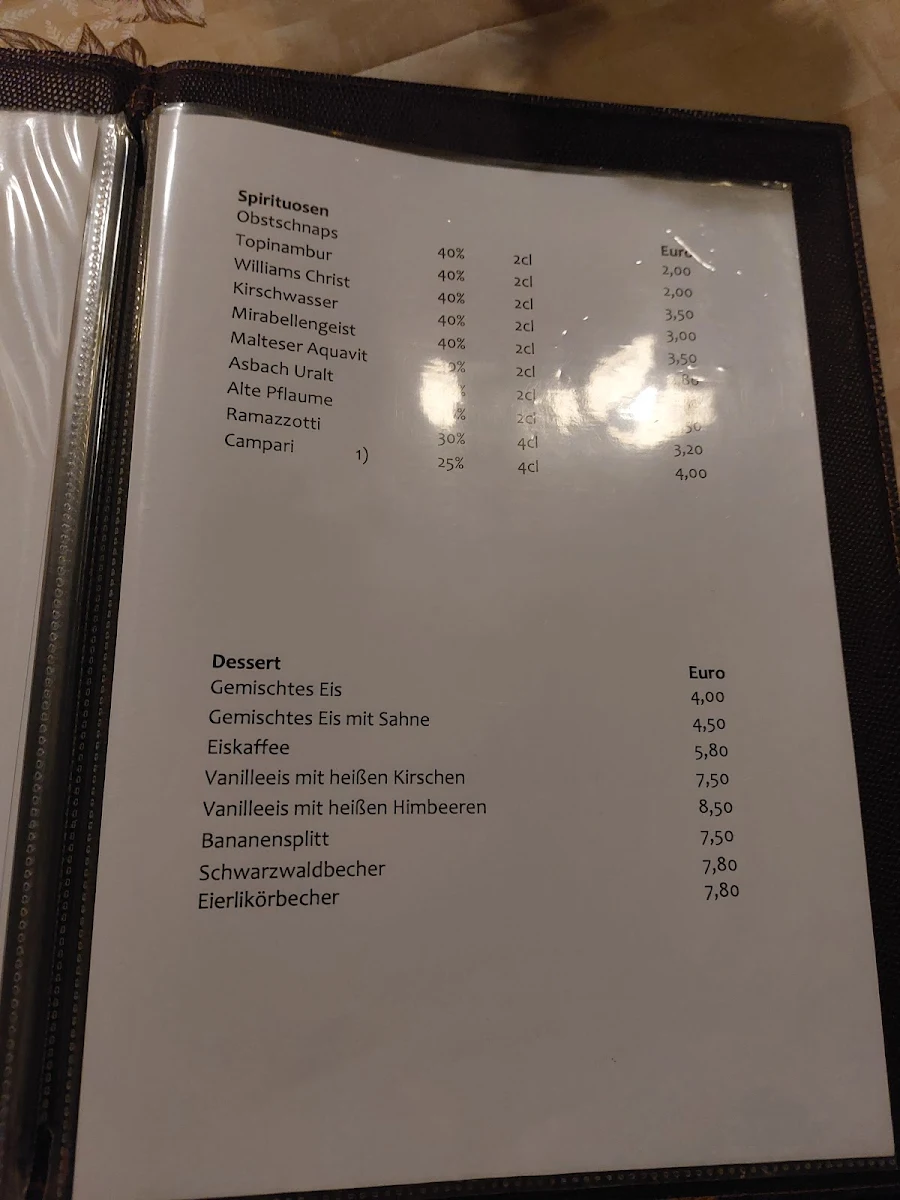 Speisekarte photo 4