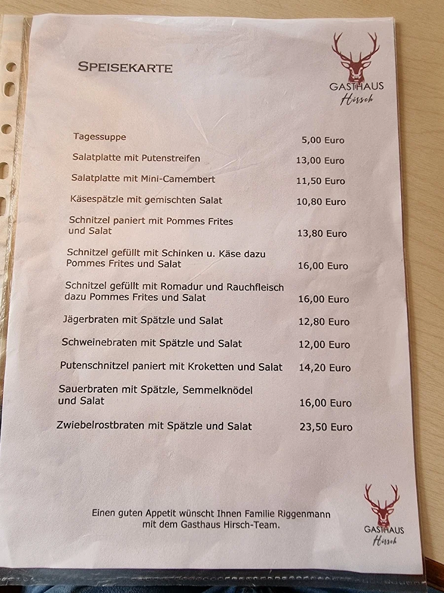 Speisekarte photo 1