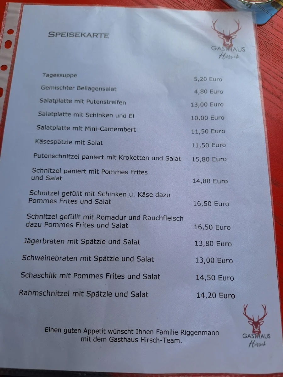 Speisekarte photo 2