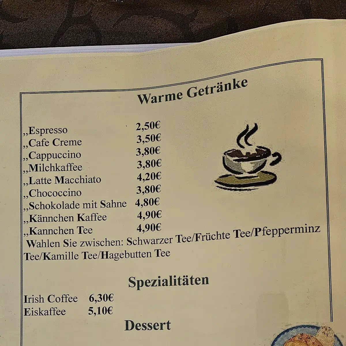 Speisekarte photo 3