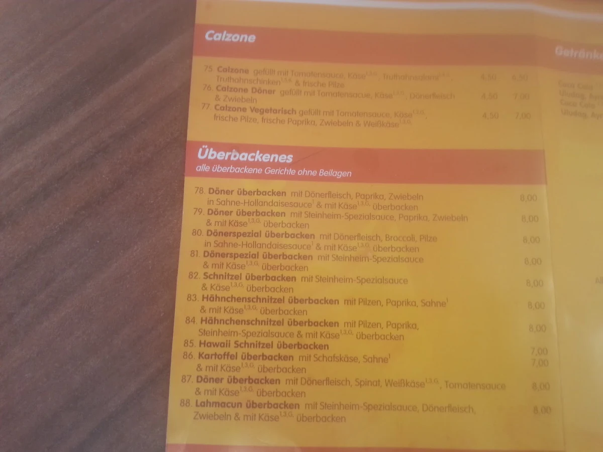 Speisekarte photo 6