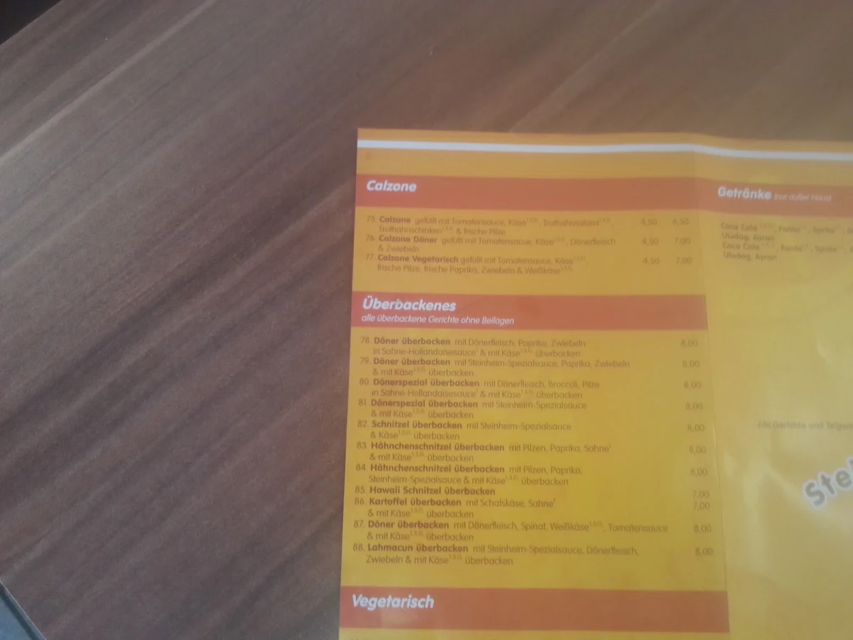 Speisekarte photo 8