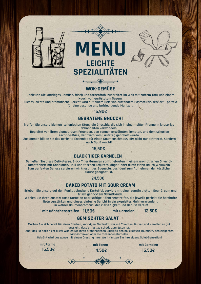 Speisekarte photo 9