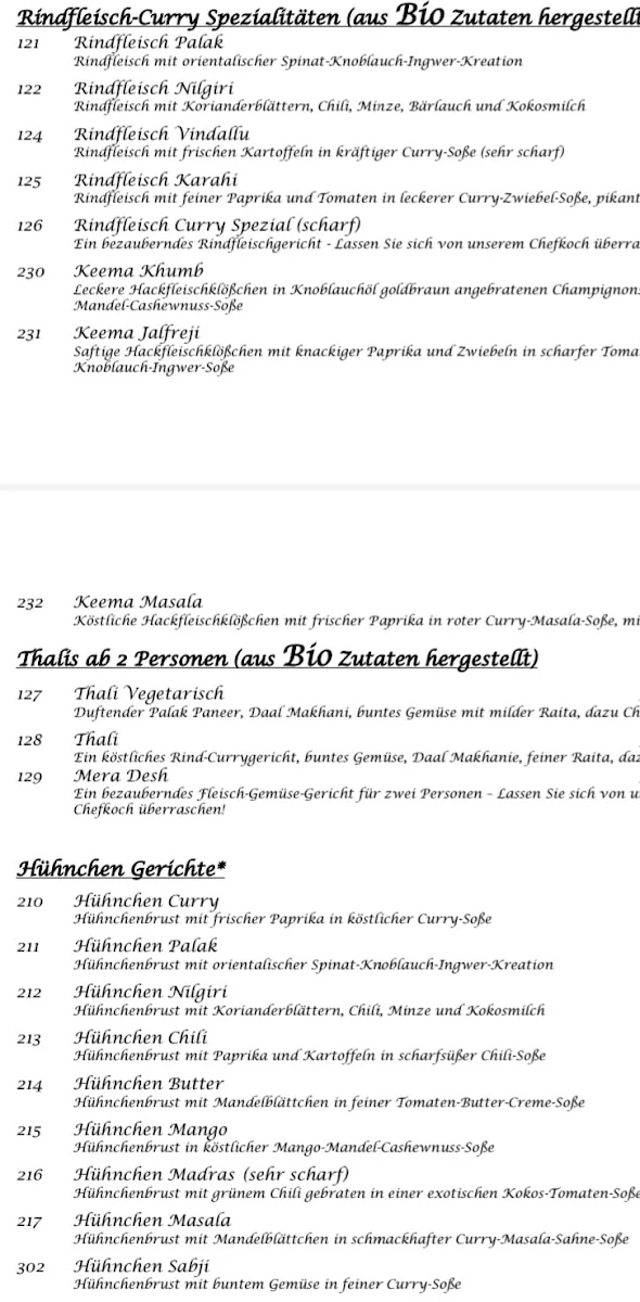 Speisekarte photo 4