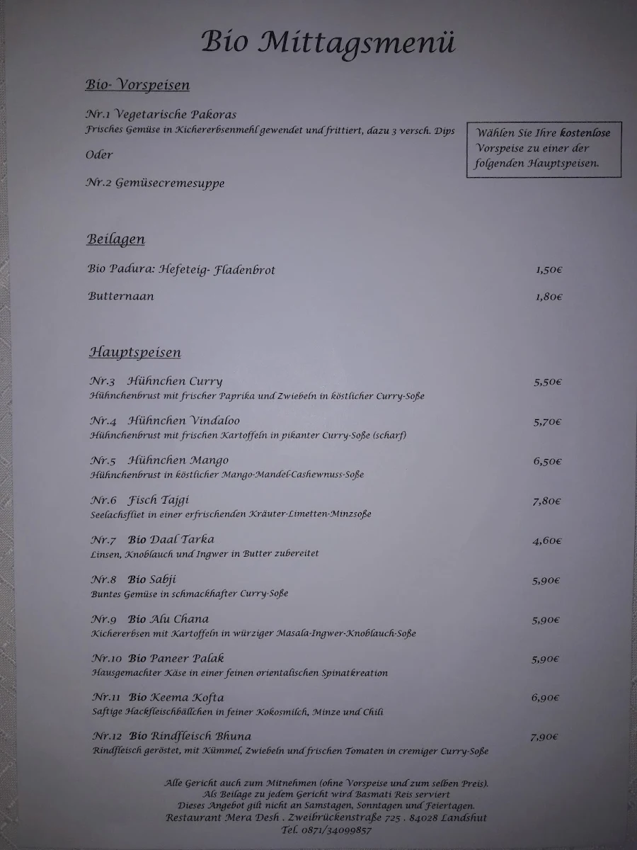 Speisekarte photo 7