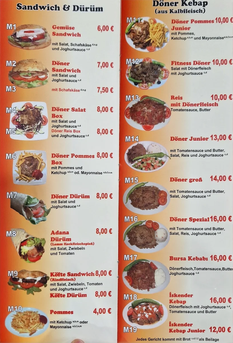 Speisekarte photo 3