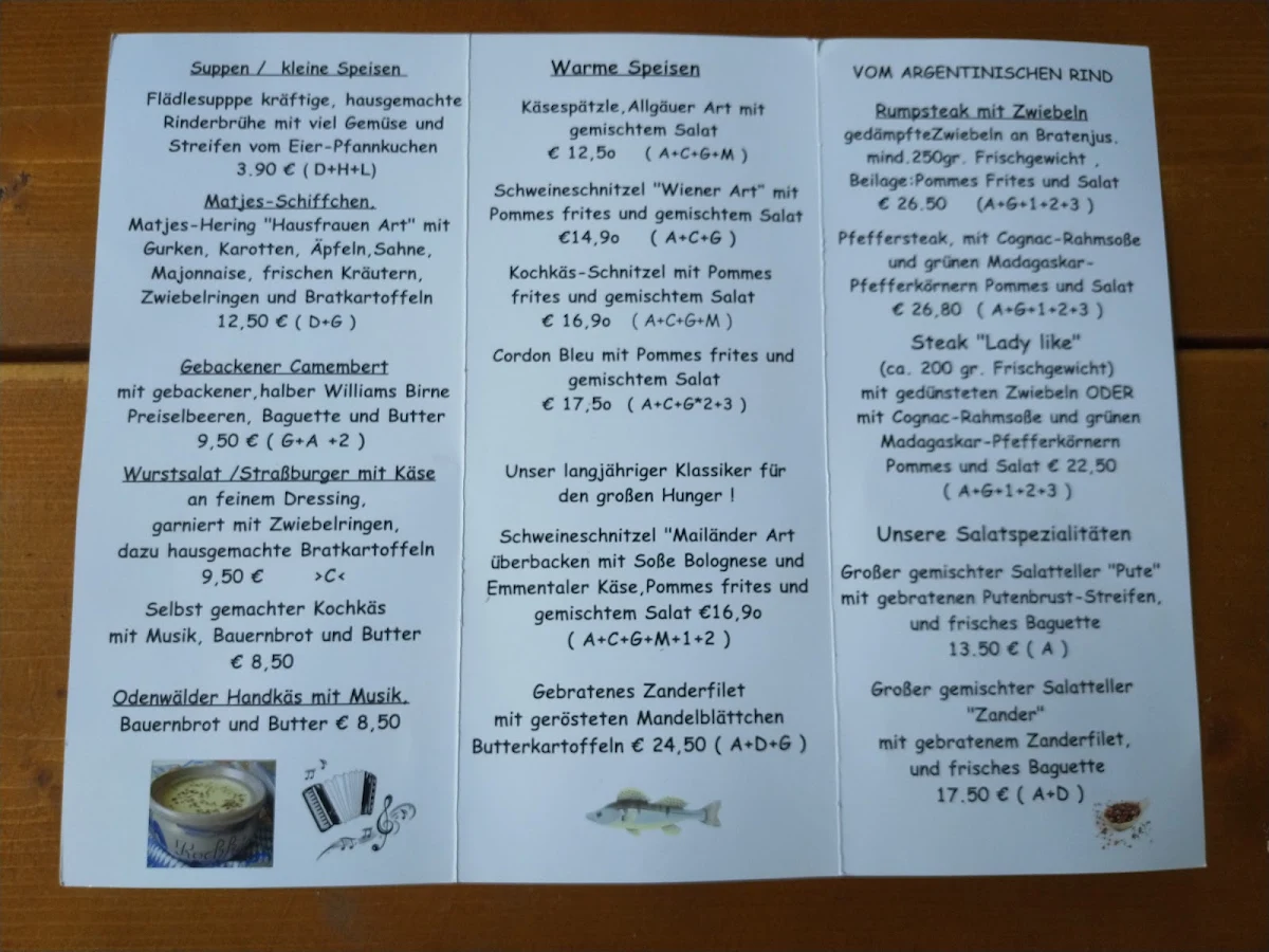 Speisekarte photo 8