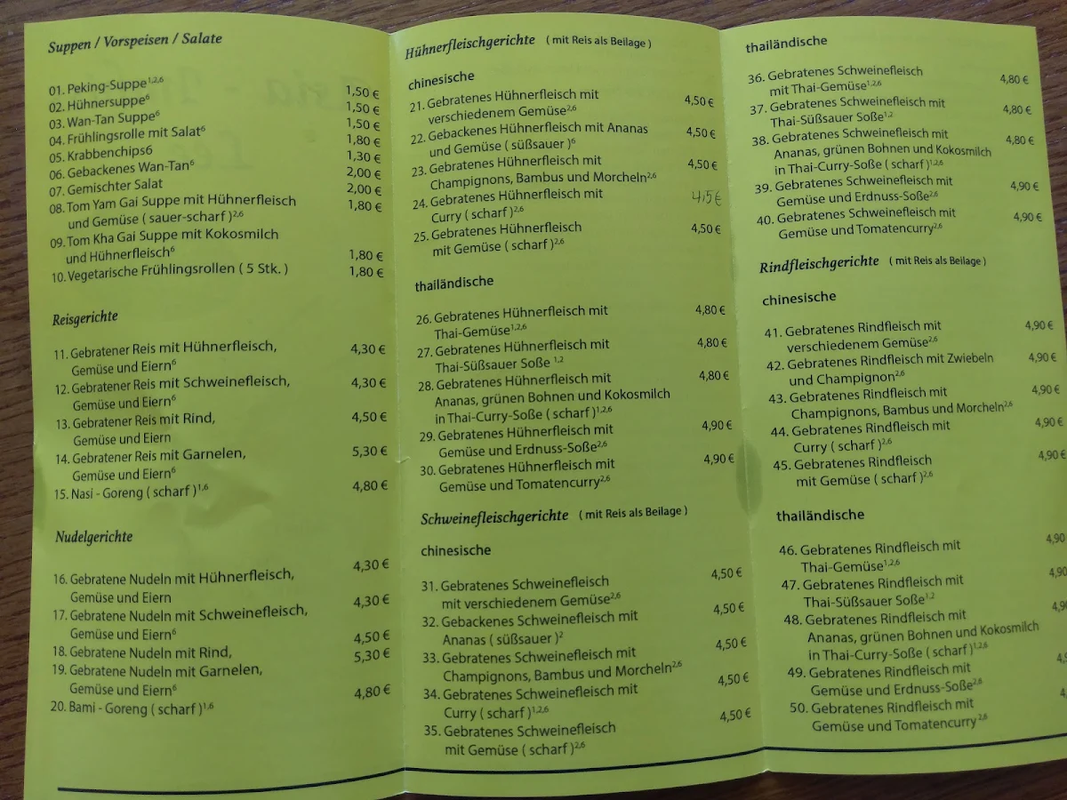 Speisekarte photo 7