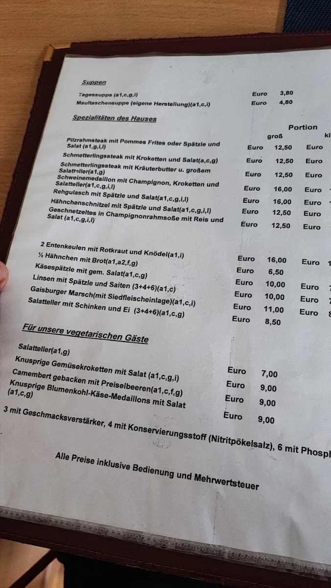 Speisekarte photo 4