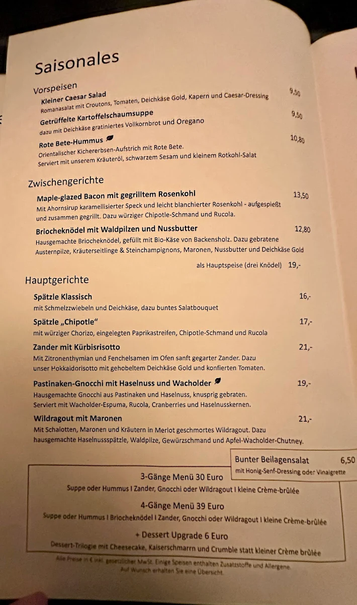 Speisekarte photo 1