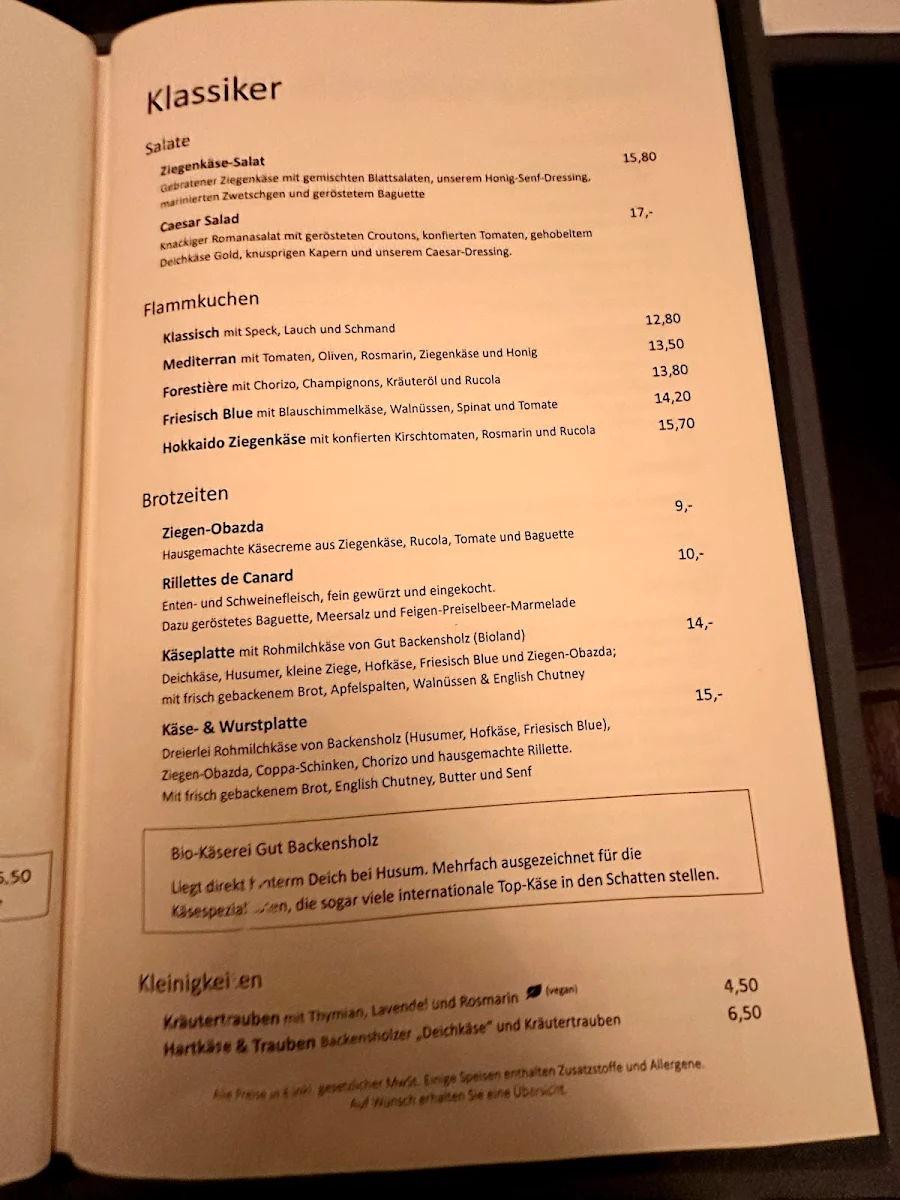 Speisekarte photo 3