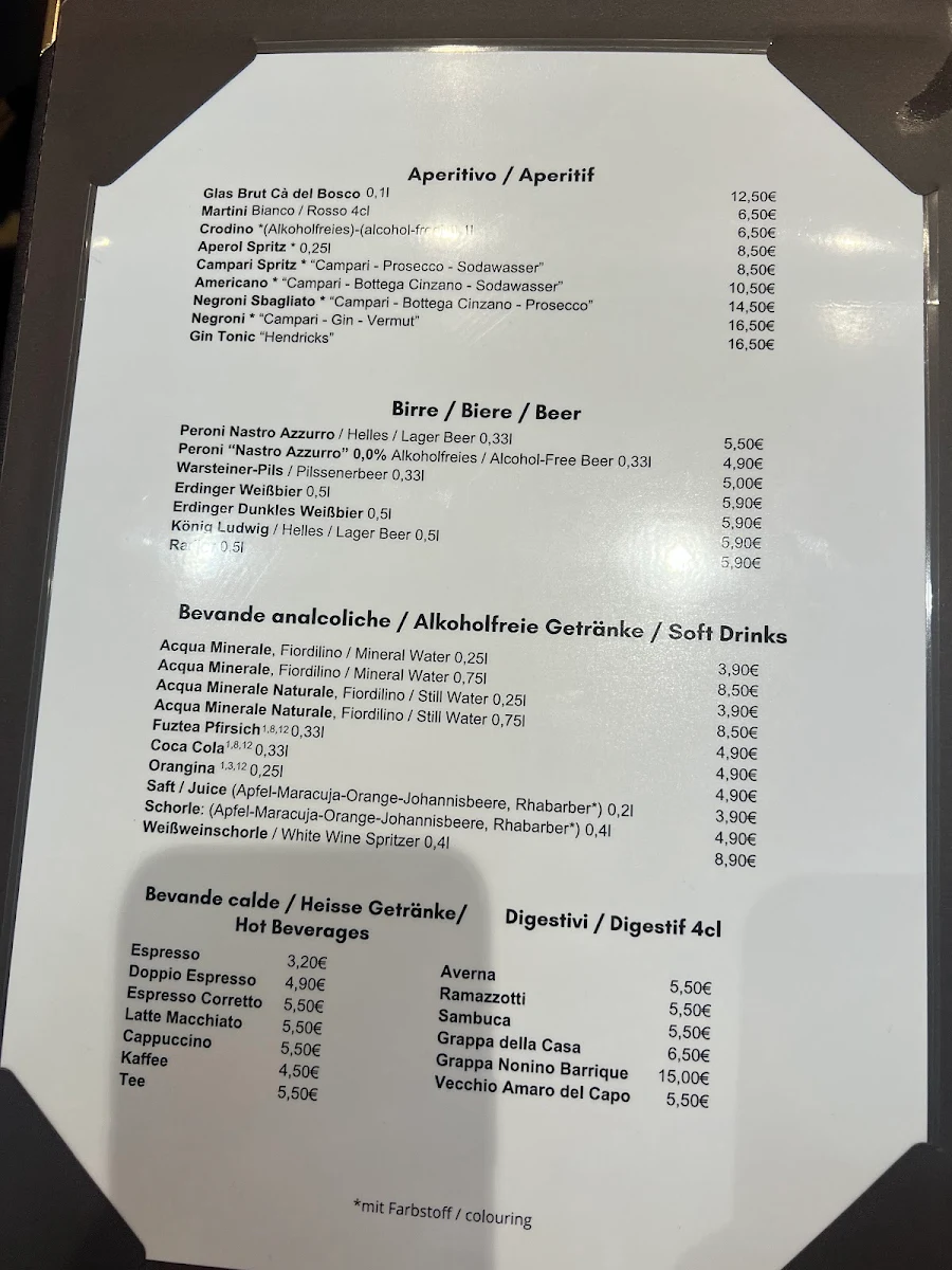 Speisekarte photo 2