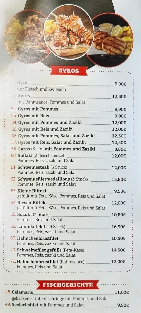Speisekarte photo 4