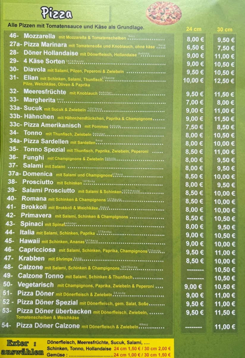 Speisekarte photo 4