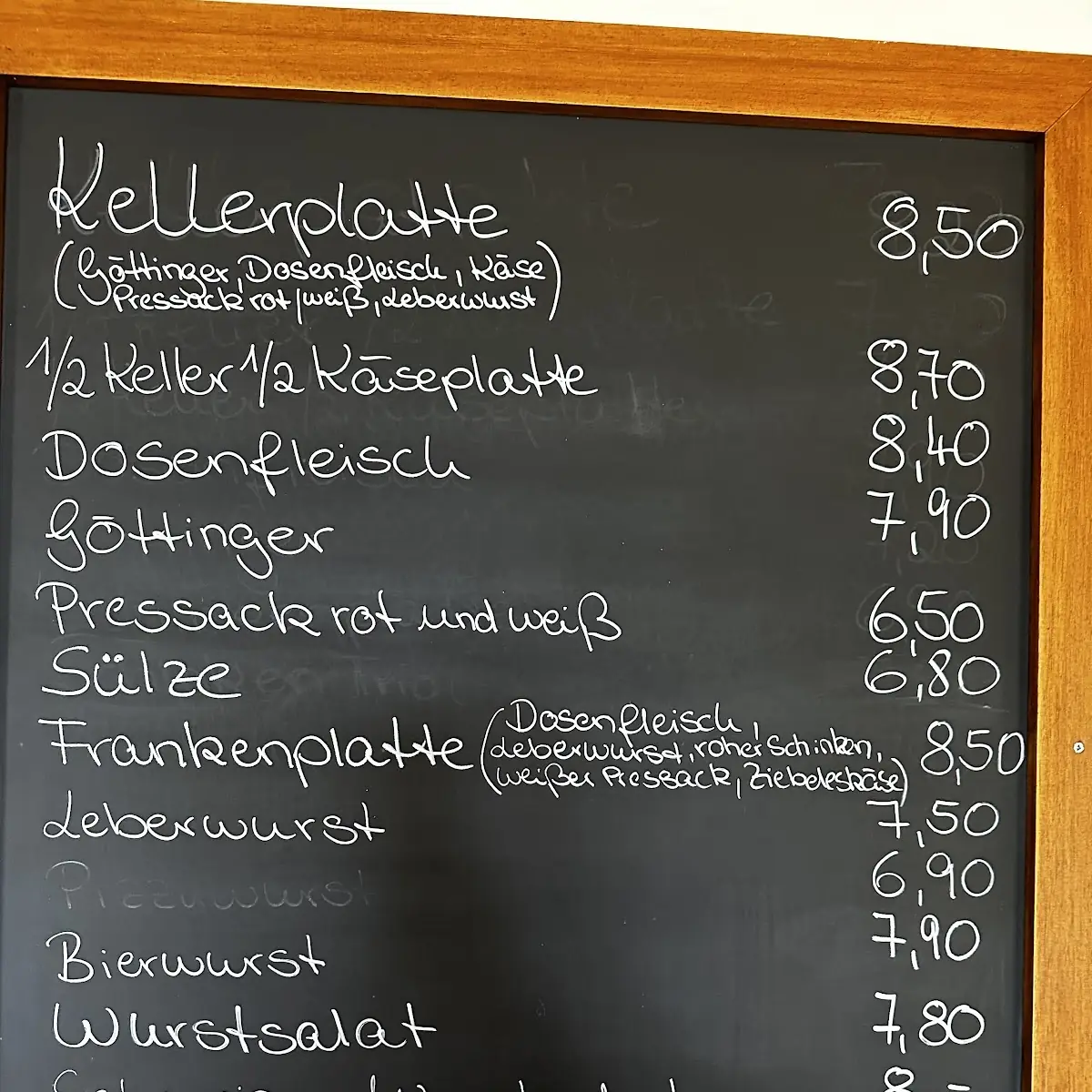 Speisekarte photo 5