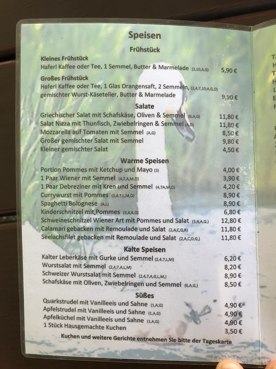 Speisekarte photo 2