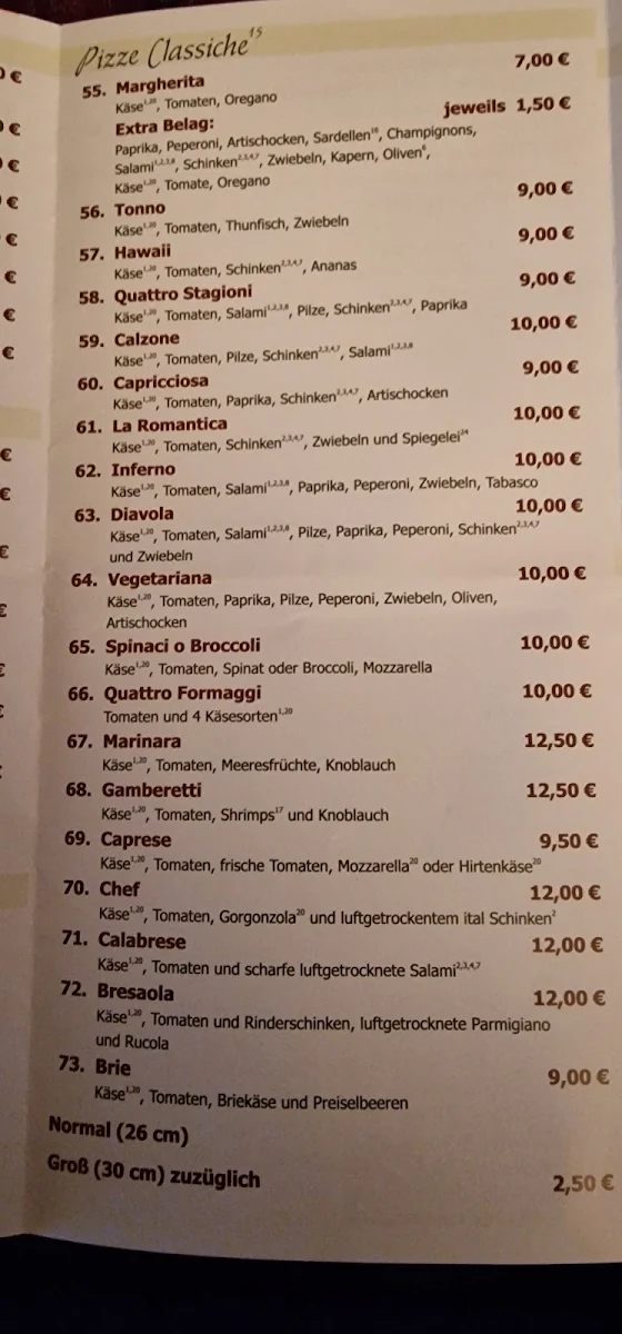 Speisekarte photo 4