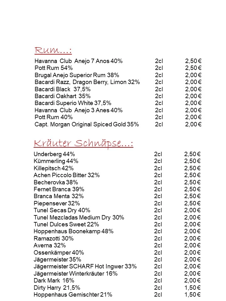 Speisekarte photo 5
