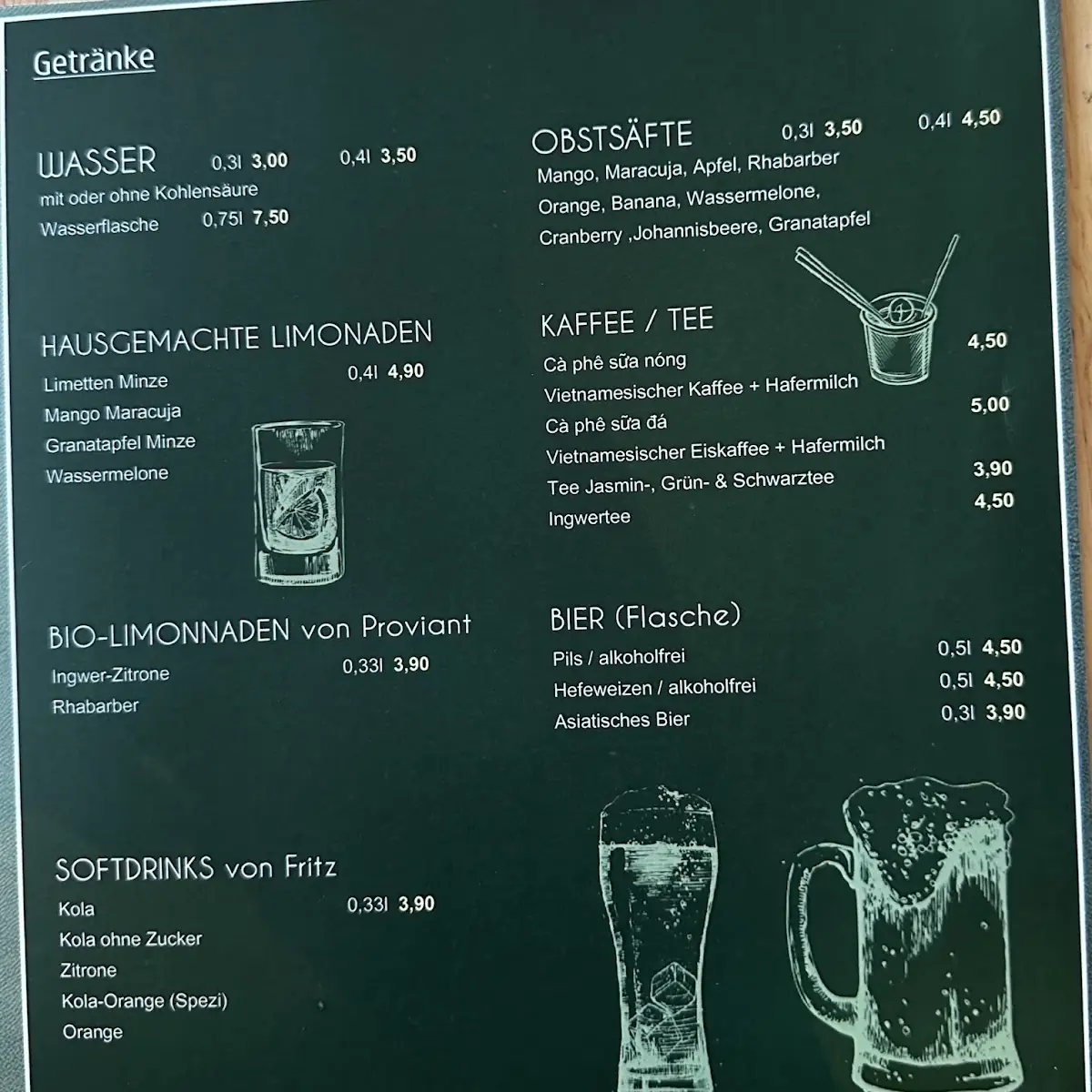 Speisekarte photo 1