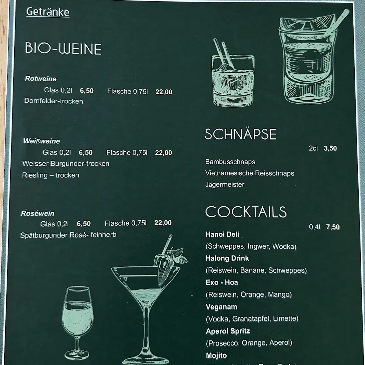 Speisekarte photo 4