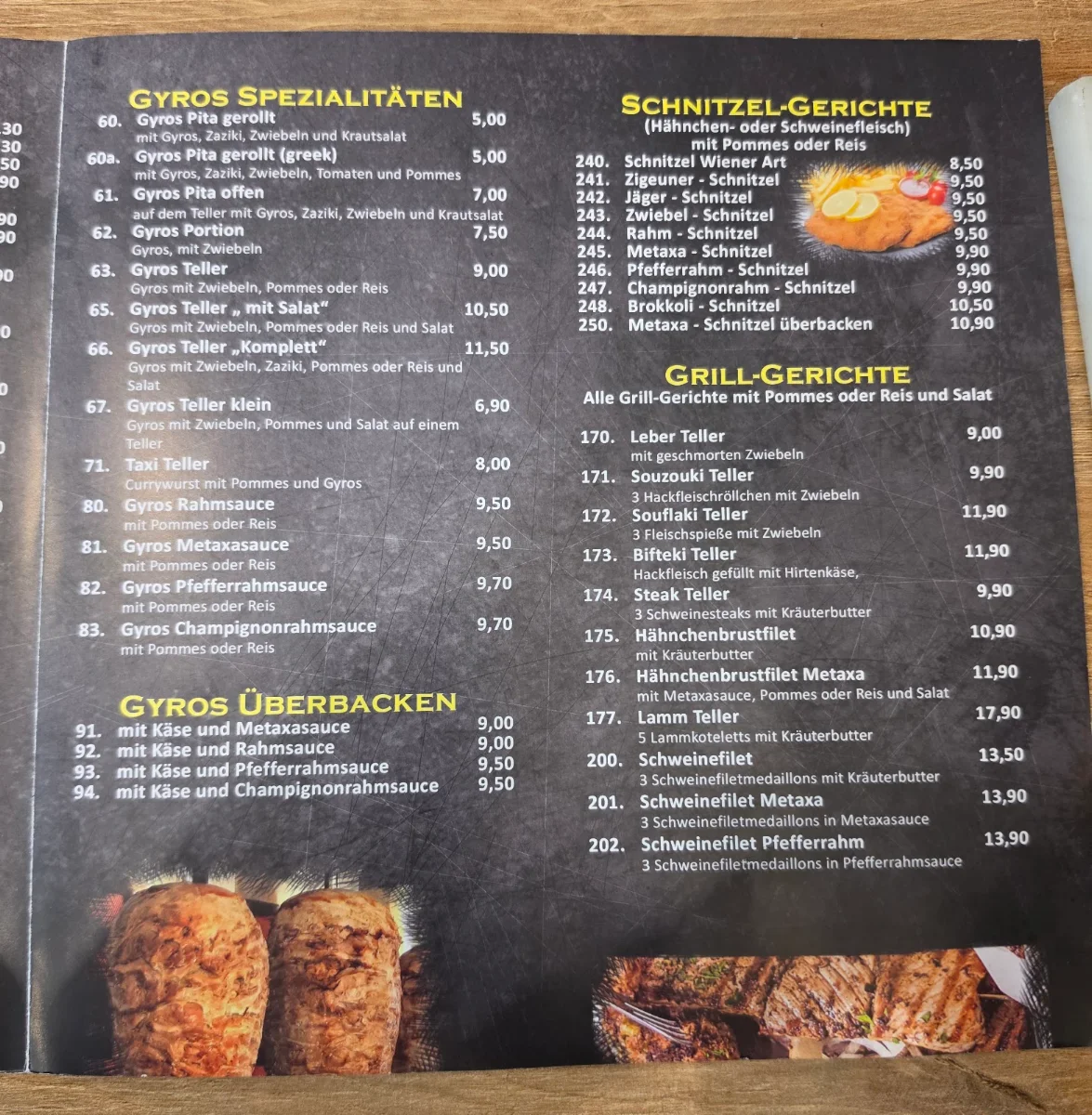 Speisekarte photo 4