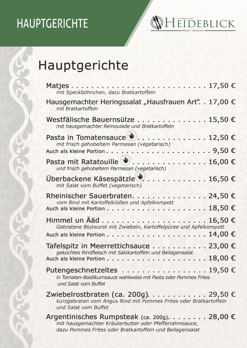 Speisekarte photo 1