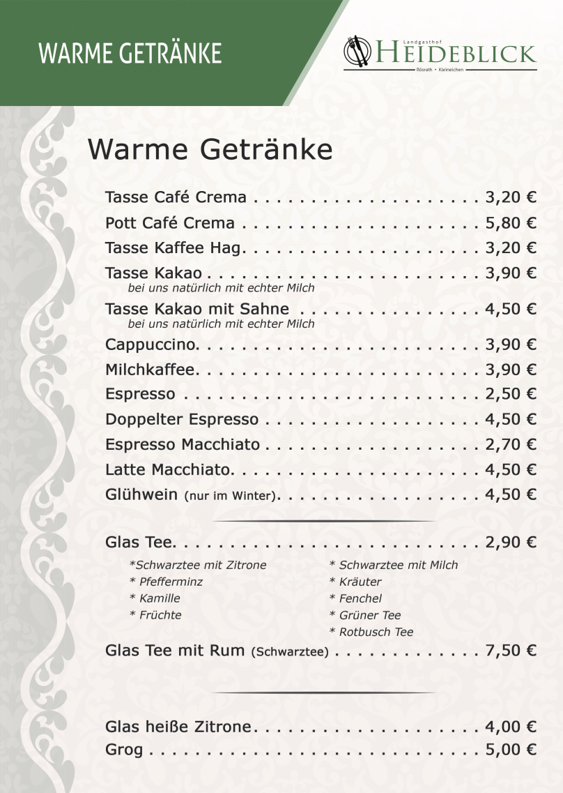 Speisekarte photo 5