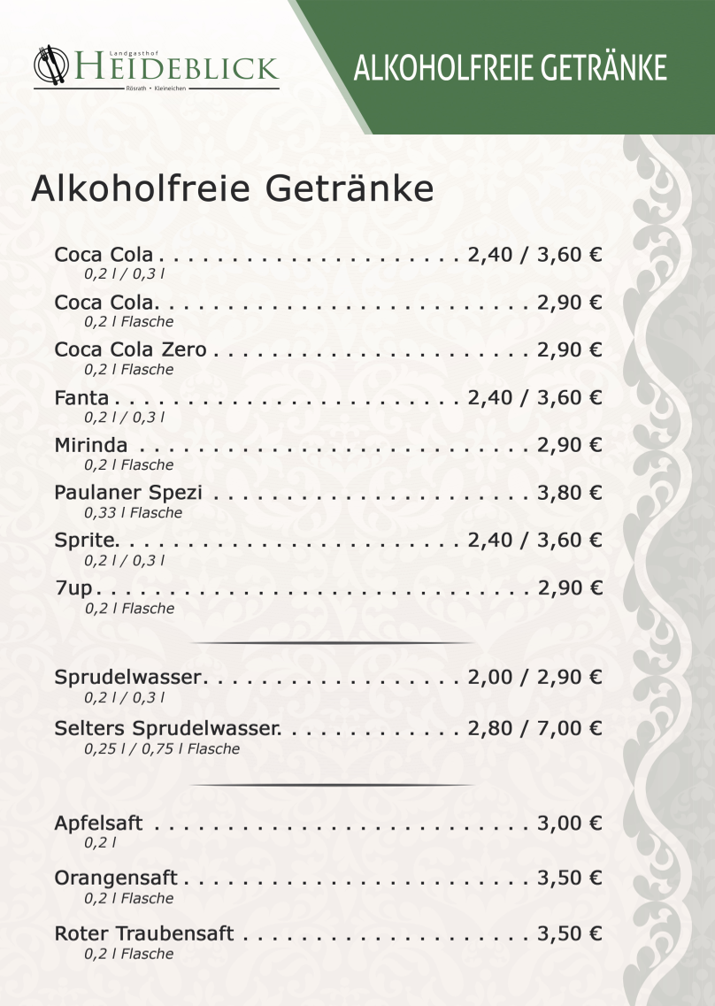 Speisekarte photo 9