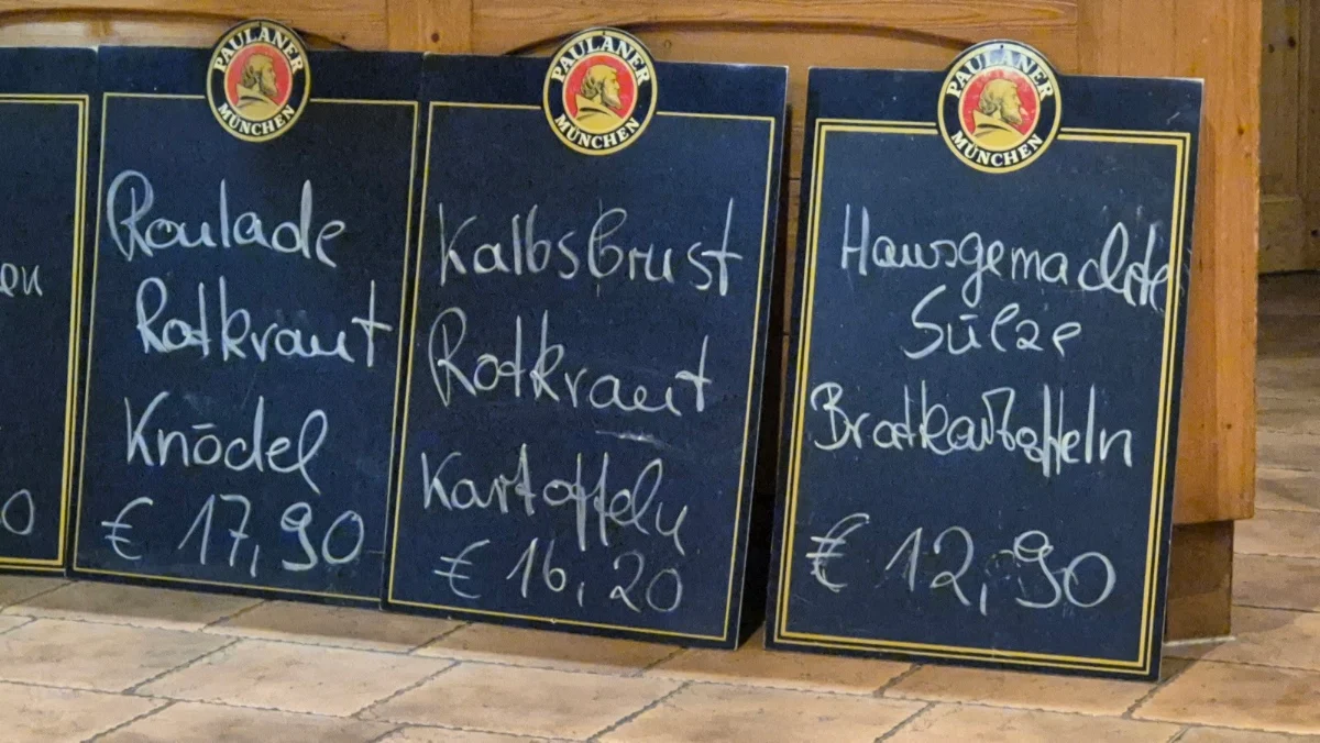 Speisekarte photo 5